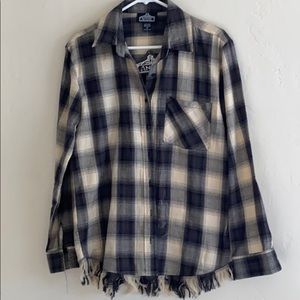 Women’s plaid shirt Size S NWT